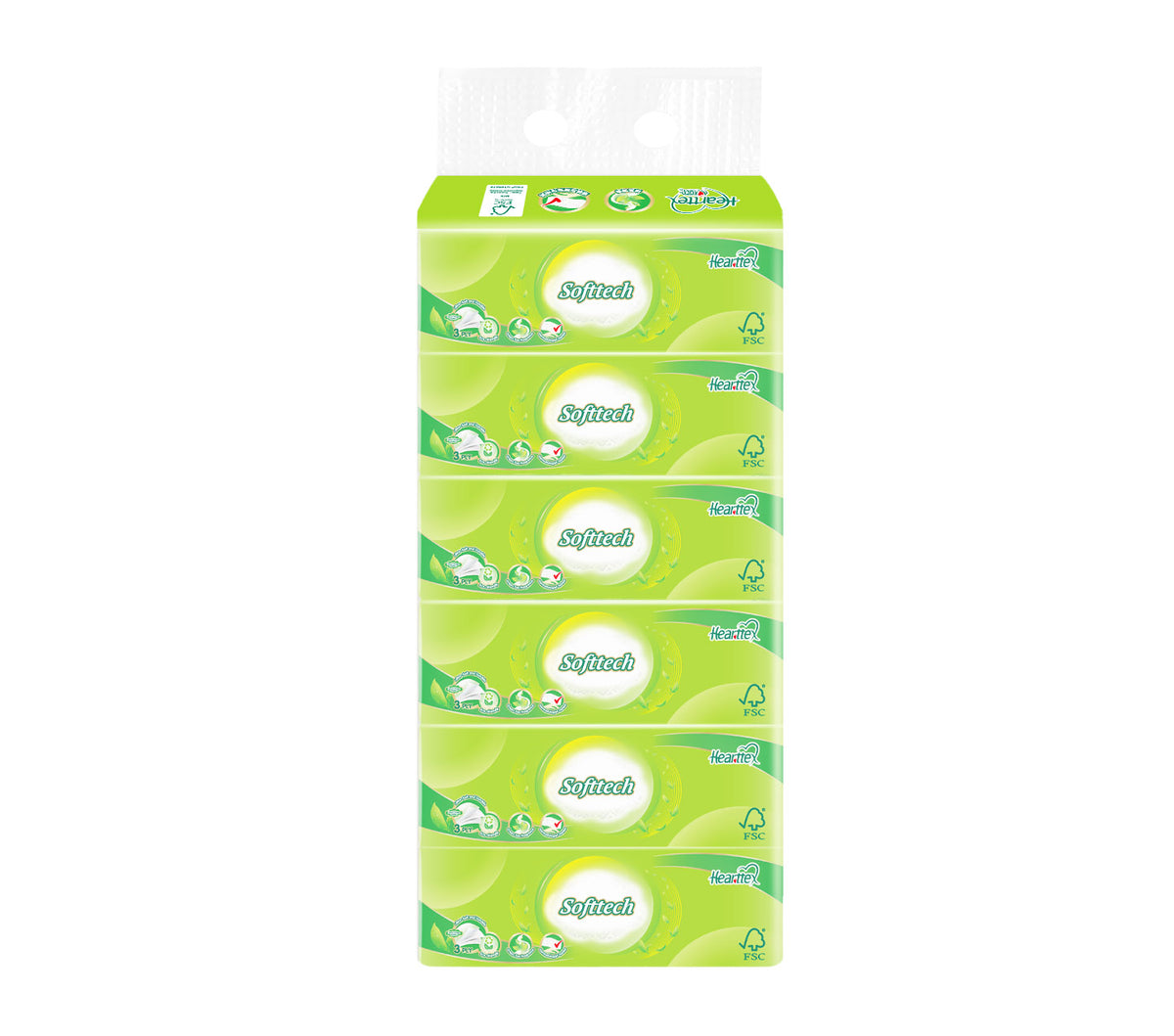 Green Tea Scented Napkins – 5 Packs