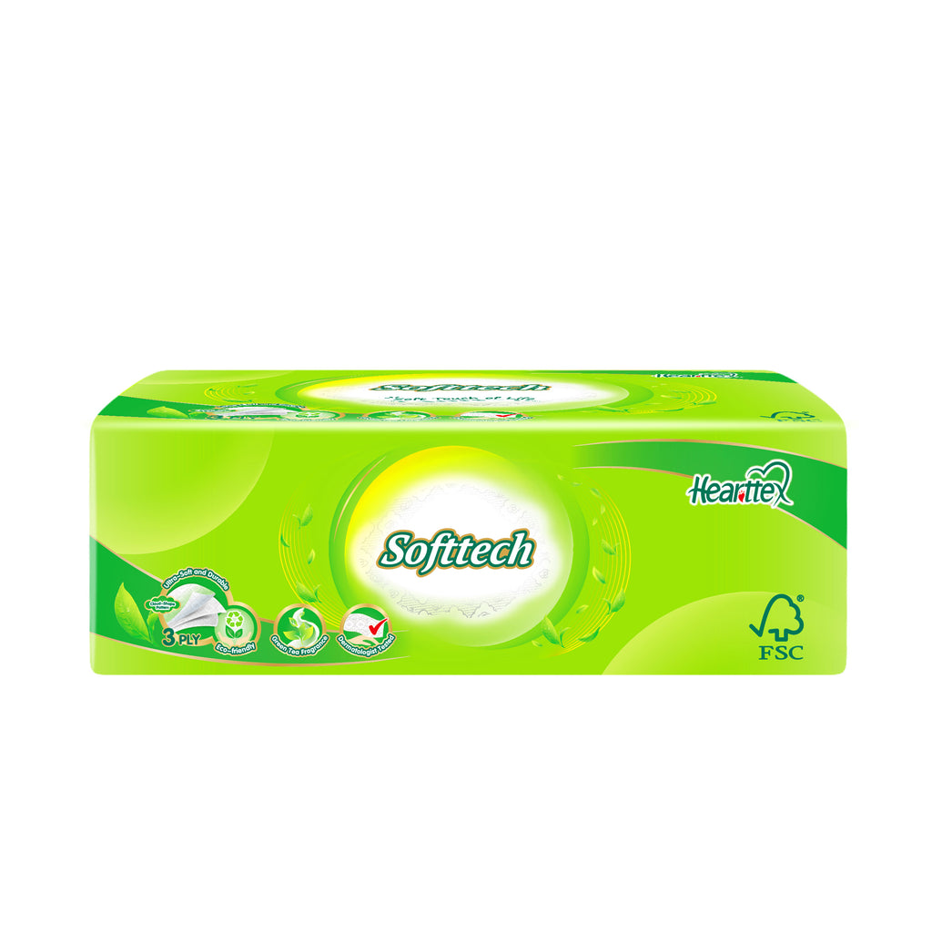 Green Tea Scented Napkins – 5 Packs